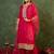 Women Ethnic Motifs Embroidered Gotta Patti Kurta with Trousers & With Dupatta