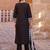 Women Floral Embroidered Regular Pure Cotton Kurta with Trousers & With Dupatta