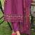 Floral Embroidered Thread Work Tieup Neck A-Line Kurta With Trousers & Dupatta