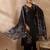 Women Ethnic Motifs Regular Thread Work Kurta with Trousers & With Dupatta