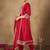 Women Ethnic Motifs Embroidered Panelled Kurta with Trousers & With Dupatta