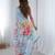 aqua blue heavy chiffon mirror work saree
