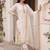 Women Floral Embroidered Regular Mirror Work Kurta with Trousers & With Dupatta