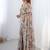multicolor heavy chiffon mirror work saree