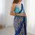 multicolor heavy chiffon mirror work saree