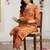 Women Floral Printed Regular Kurta with Trousers