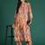 Women Paisley Printed Panelled Pure Cotton Kurta with Trousers