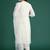 Floral Embroidered Thread Work Kurta with Trousers & With Dupatta