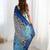 multicolor heavy chiffon mirror work saree