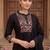 Women Ethnic Motifs Embroidered Regular Thread Work Pure Cotton Kurta with Trousers & With Dupatta