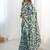 multicolor heavy chiffon mirror work saree