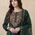 Women Floral Embroidered Regular Thread Work Kurta with Trousers & With Dupatta