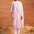 Women Printed Regular Linen Kurta with Trousers & With Dupatta