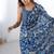multicolor heavy chiffon mirror work saree