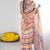 multicolor georgette mirror work saree