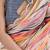 multicolor georgette mirror work saree