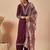 Women Ethnic Motifs Embroidered Regular Thread Work Kurta with Patiala & With Dupatta