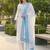 Women Floral Embroidered Regular Thread Work Pure Cotton Kurta with Trousers & With Dupatta