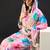 Women Floral Printed Regular Thread Work Kurta with Trousers & With Dupatta