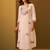Women Floral Embroidered Regular Thread Work Kurta with Trousers