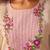 Women Floral Embroidered Regular Thread Work Kurta with Trousers