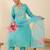 Women Floral Embroidered Regular Thread Work Kurta with Trousers & With Dupatta