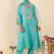 Women Floral Embroidered Regular Thread Work Kurta with Trousers & With Dupatta
