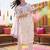 Women Floral Embroidered Regular Thread Work Pure Cotton Kurta with Trousers & With Dupatta