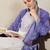 Ethnic Motifs Embroidered Thread Work Pure Cotton Kurta With Trousers & Dupatta