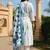 Women Geometric Printed Cotton Kurta with Trousers & Dupatta