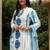 Women Geometric Printed Cotton Kurta with Trousers & Dupatta