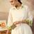 Floral Embroidered Thread Work Pure Cotton Kurta With Palazzo