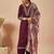 Women Ethnic Motifs Embroidered Regular Kurta with Salwar & With Dupatta