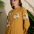 Women Ethnic Motifs Embroidered Thread Work Pure Cotton Kurta with Trousers