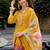 Women Floral Embroidered Regular Thread Work Kurta with Trousers & With Dupatta