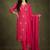 Women Ethnic Motifs Printed Regular Thread Work Kurta with Trousers & With Dupatta
