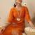 Women Ethnic Motifs Embroidered Regular Kurta with Trousers