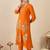 Women Ethnic Motifs Embroidered Regular Kurta with Trousers