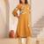 Women Floral Embroidered Regular Thread Work Pure Cotton Kurta with Trousers