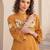 Women Floral Embroidered Regular Thread Work Pure Cotton Kurta with Trousers