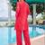 Women Floral Embroidered Regular Thread Work Kurta with Trousers