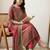 Women Ethnic Motifs Printed Empire Sequinned Pure Cotton Kurta with Trousers & With Dupatta