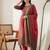 Women Ethnic Motifs Printed Empire Sequinned Pure Cotton Kurta with Trousers & With Dupatta