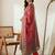 Women Ethnic Motifs Printed Empire Sequinned Pure Cotton Kurta with Trousers & With Dupatta