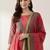 Women Ethnic Motifs Printed Empire Sequinned Pure Cotton Kurta with Trousers & With Dupatta