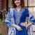 Women Ethnic Motifs Embroidered Regular Thread Work Kurta with Patiala & With Dupatta