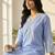 Women Floral Printed Regular Thread Work Linen Kurta with Trousers & With Dupatta