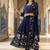 Women Floral Printed Regular Thread Work Pure Cotton Kurta with Trousers & With Dupatta
