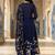 Women Floral Printed Regular Thread Work Pure Cotton Kurta with Trousers & With Dupatta