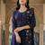 Women Floral Printed Regular Thread Work Pure Cotton Kurta with Trousers & With Dupatta